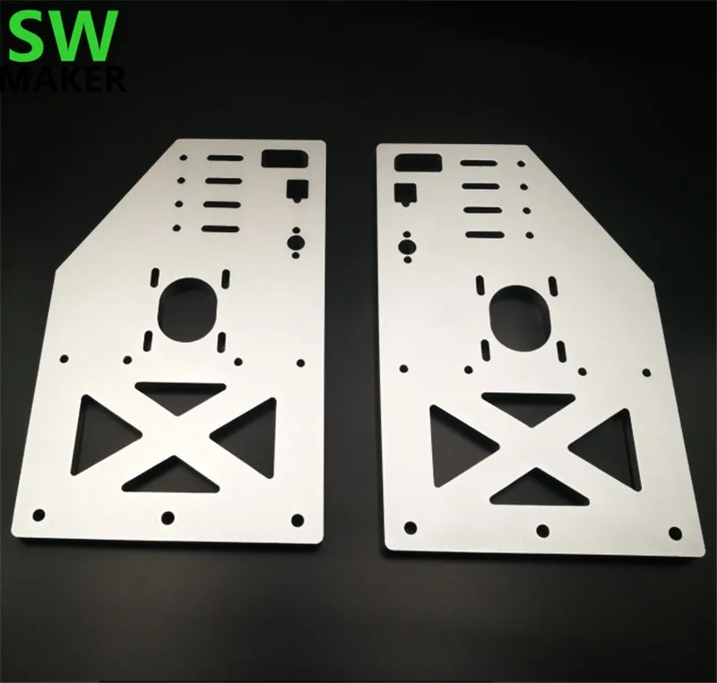 SWMAKER 2 шт. * OX CNC taller комплект козловой плиты Y портальные 10 мм толщина 29 см Высота