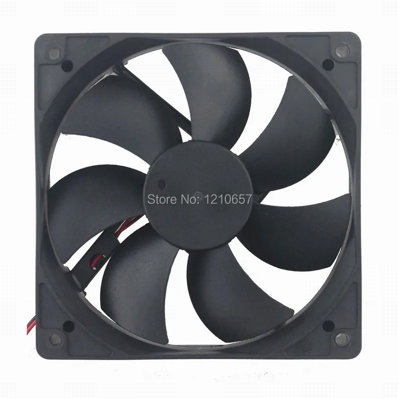 1 шт. Gdstime DC 2Pin 12V пластиковый бесщеточный вентилятор радиатора 120 мм 120x25 12 см 12025|fan