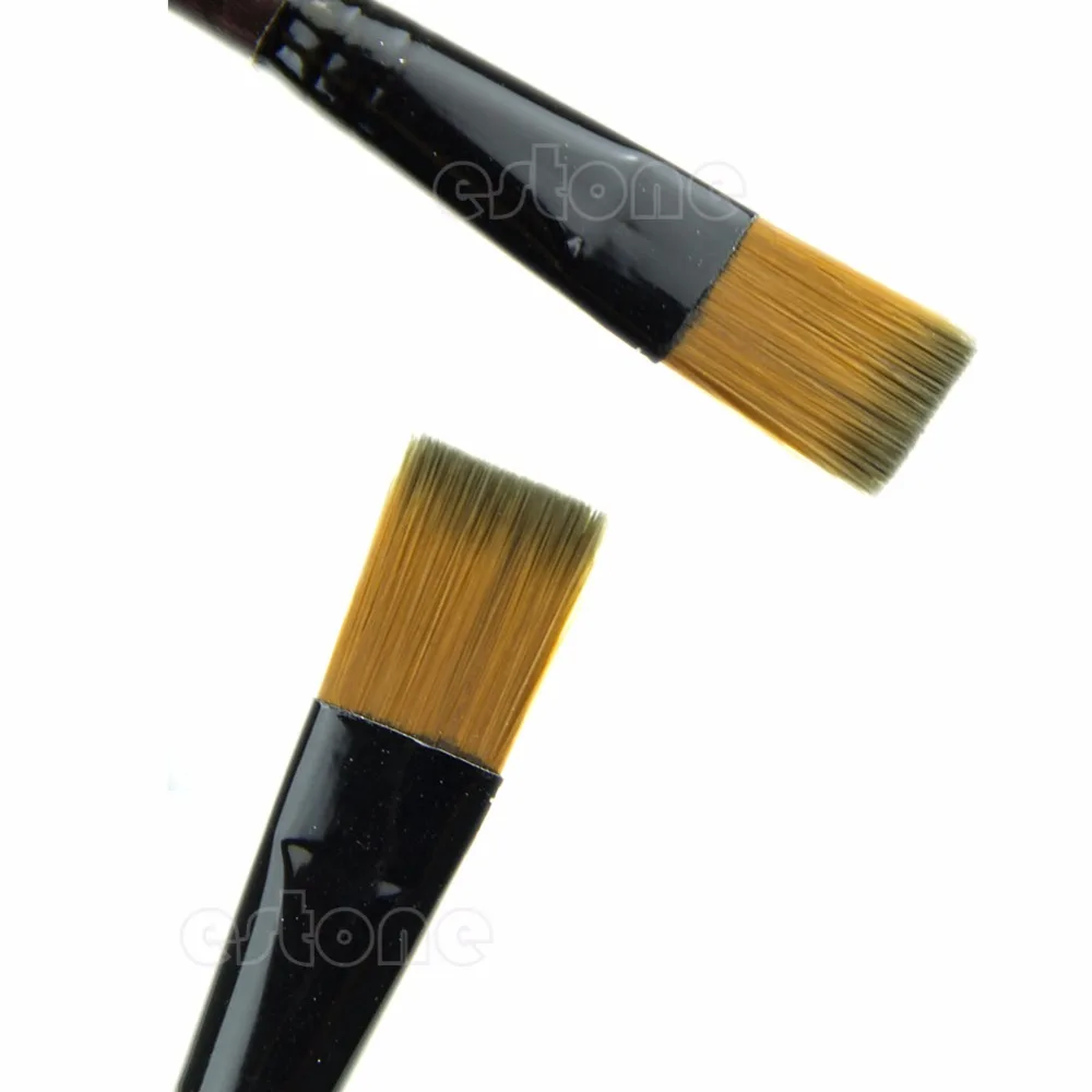 Горячая продажа новейший 1 набор (6 шт) нейлоновые кисти для рисования