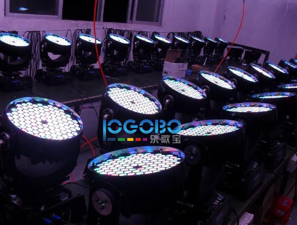 Недорогой вращающийся головной светильник 108x3 Вт сценический эффект Adj