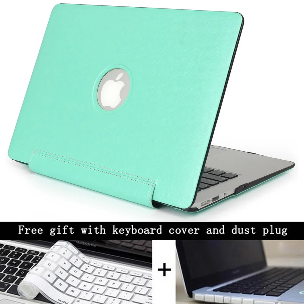 2016 популярный цветной чехол для ноутбука из искусственной кожи Macbook Air Pro 13 11 12 15 с