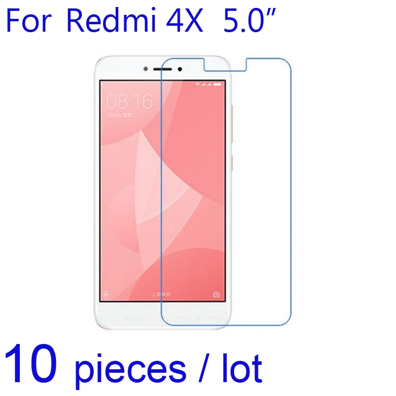 10 шт./лот для Xiomi Xiaomi Redmi 4X или Note защита экрана телефона мягкая