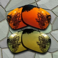 red orangeyellow golden sunglasses polarized replacement lenses for oakley holbrook tac