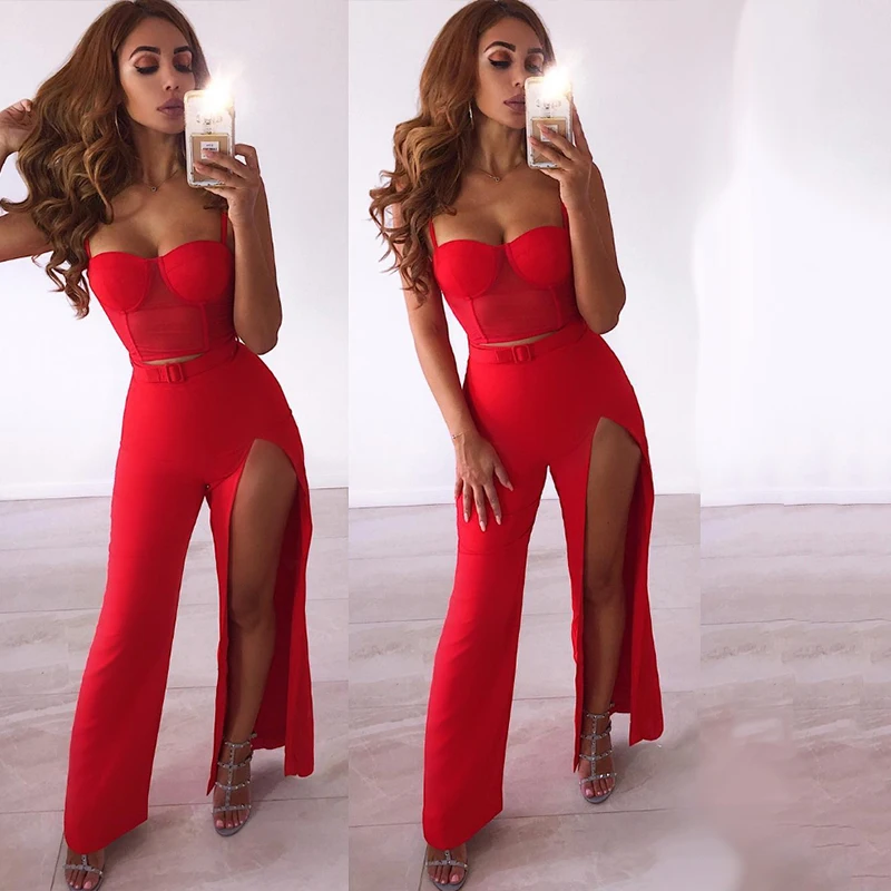 Пикантные красные летние наряды Прямые ботинки с вырезами Открытая спина на