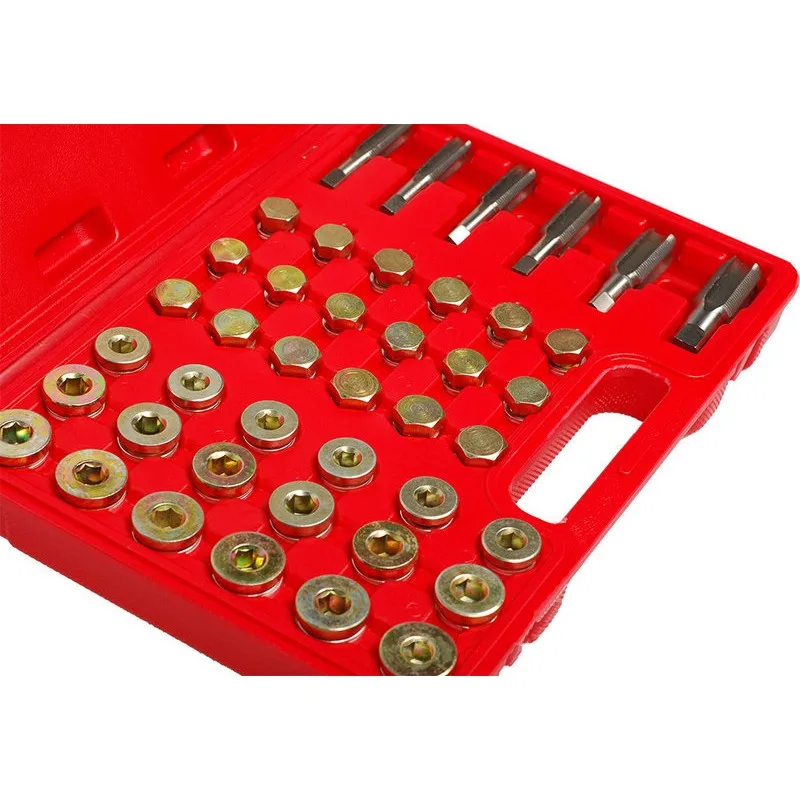 114 шт. масляный поддон с винтовой резьбой набор инструментов для ремонта