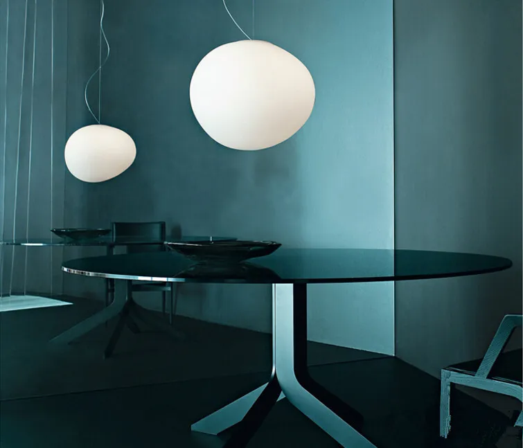 Скандинавский Глобус подвесной светильник s белый стеклянный шар Lustre подвеска