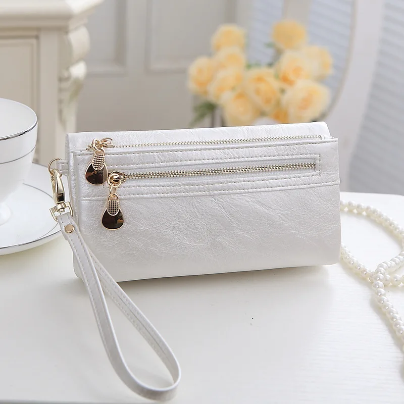 Женский Длинный кошелек Beibei винтажный дизайнерский клатч на молнии