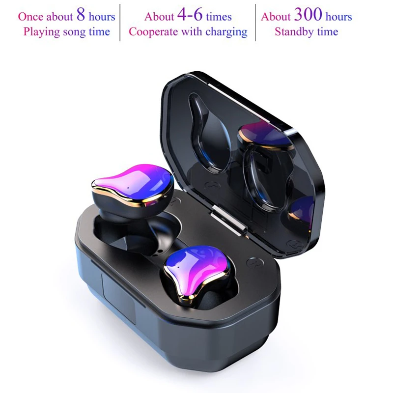 Беспроводные наушники TWS G01 Bluetooth 5 0 IPX6 водонепроницаемые Hi Fi с сабвуфером