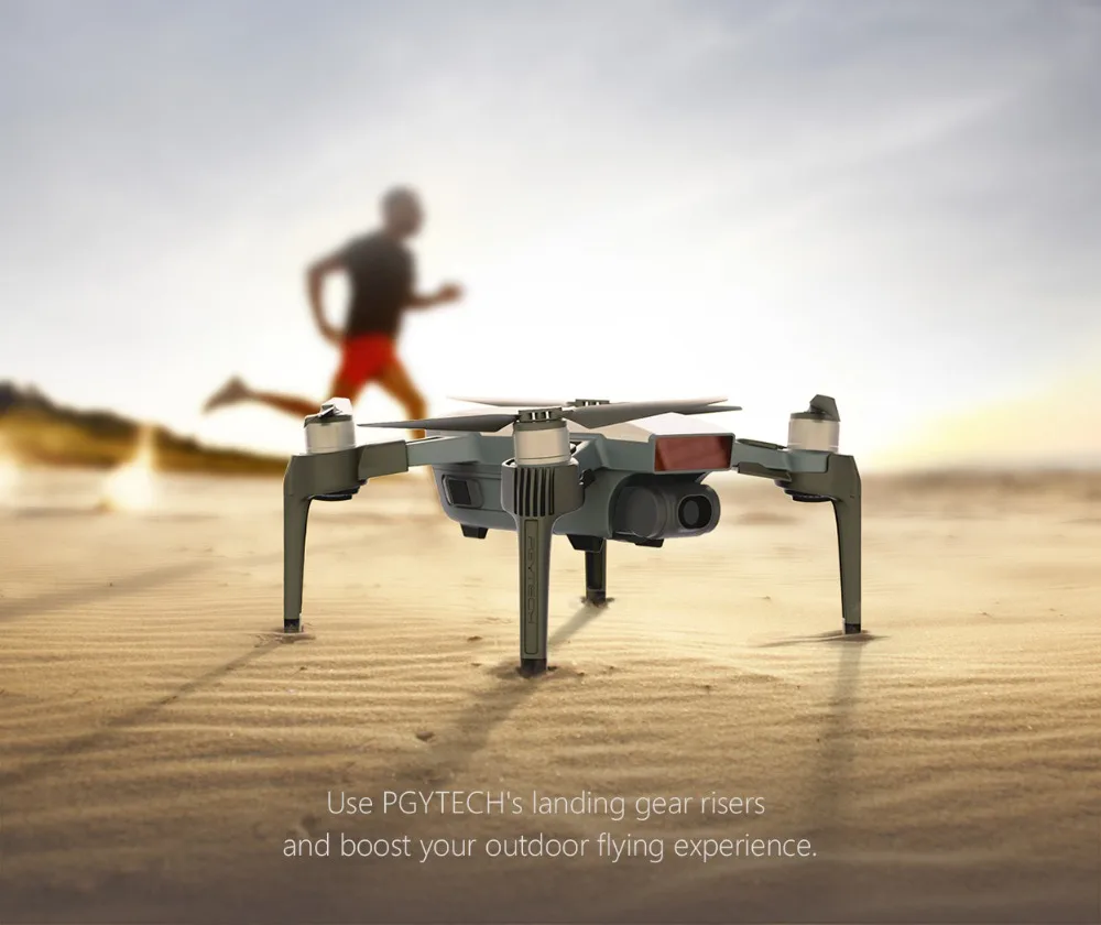 PGYTECH шасси стояки для DJI Spark Поддержка Protector Расширение Замена Fit Drone интимные Аксессуары Новое поступление