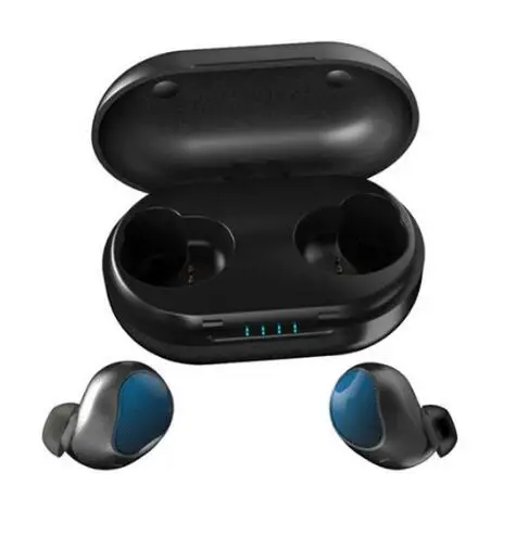 T10 TWS Bluetooth наушники гарнитура настоящая Беспроводная зарядка Bluetooth V5.0 пояс Зарядка сокровище наушники настоящие беспроводные наушники