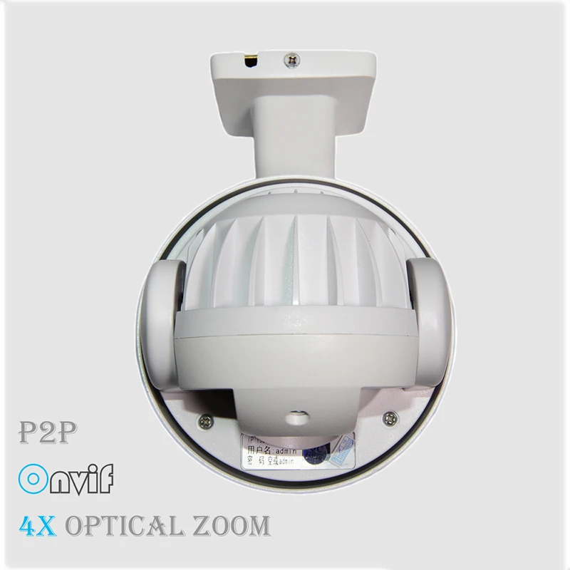1080P SONY CMOS P2P Onvif WiFi камера HD 4x оптический зум объектив Встроенный 32TF карта