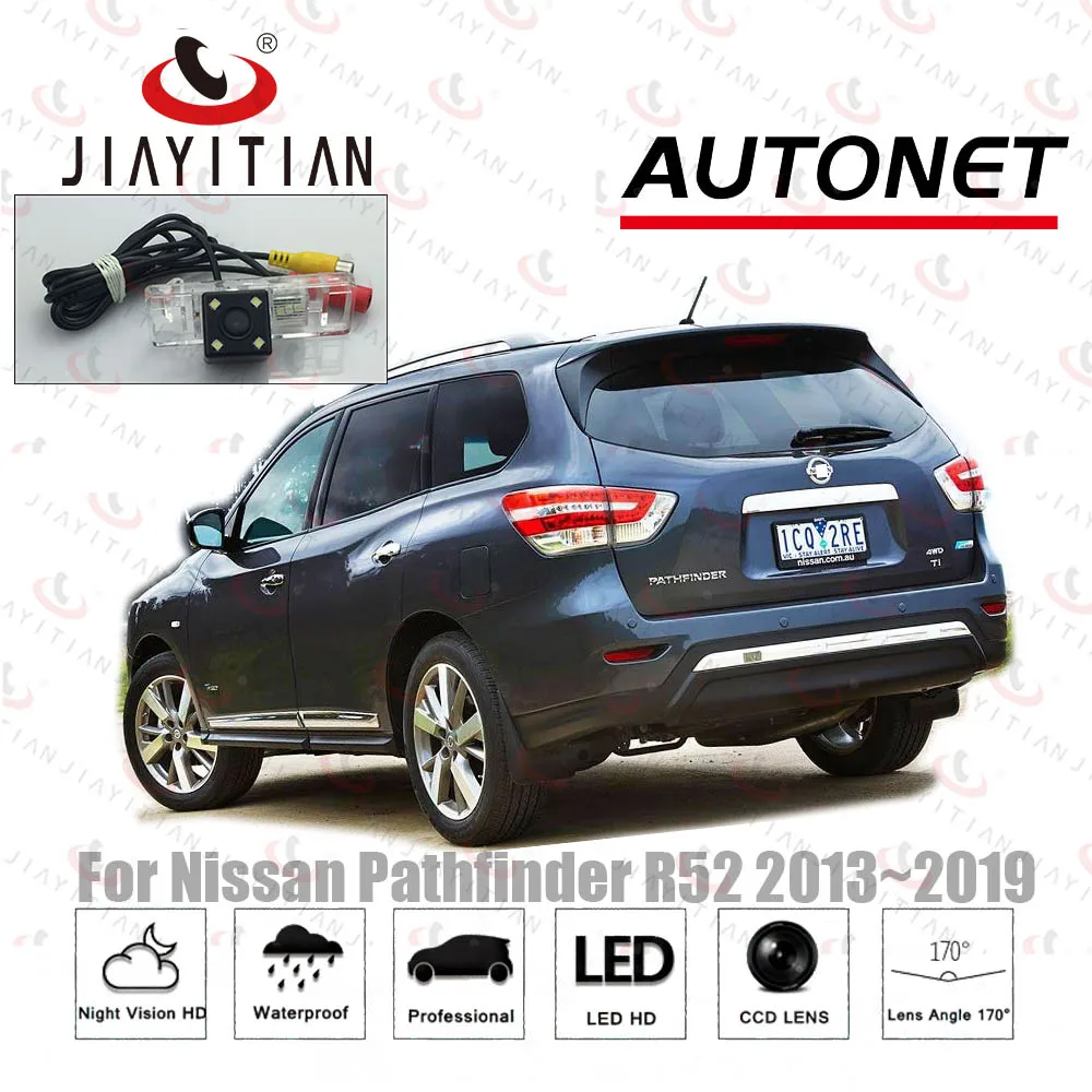 

JIAYITIAN камера заднего вида для Nissan Pathfinder R52 2013 ~ 2019/камера заднего вида/камера номерного знака/ночное видение/CCD