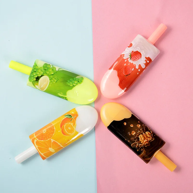 60 шт. кавайная гелевая ручка с чернилами милые ручки фруктами и мороженым для