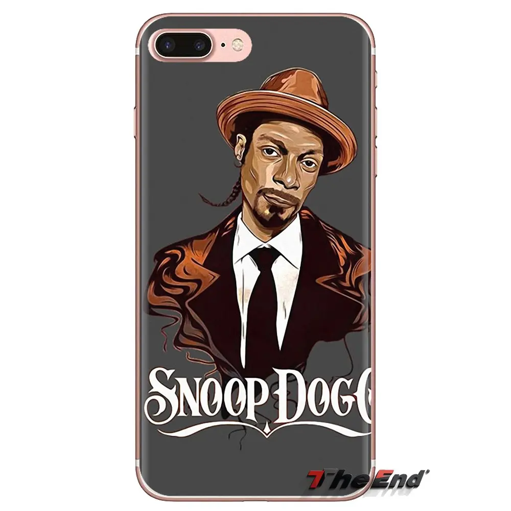For Samsung Galaxy S3 S4 S5 Mini S6 S7 Edge S8 S9 S10 Plus Note 3 4 5 8 9 Transparent Soft Cases Covers Snoop Dogg Weed Quote |