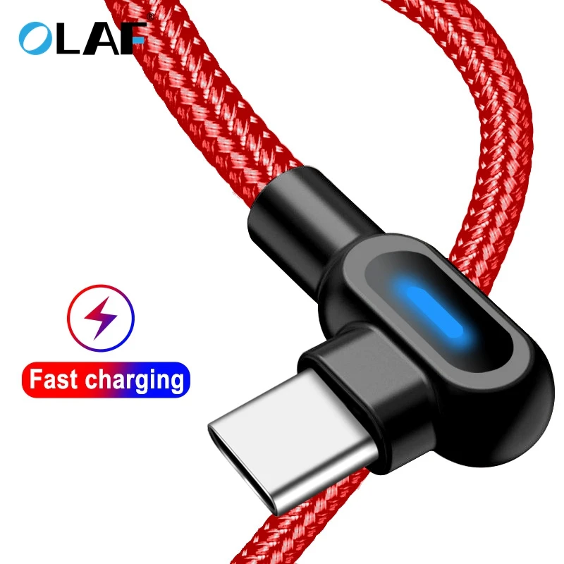 Олаф из мультфильма 1 м 2 Тип usb C 90 градусов) зарядное устройство для синхронизации