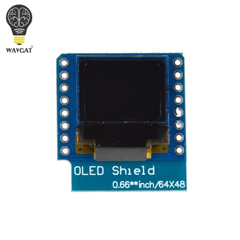 Suq ESP32 Minikit OLED экран для WAVGAT D1 mini 0 66 дюйма 64X48 IIC I2C|d1 mini| |