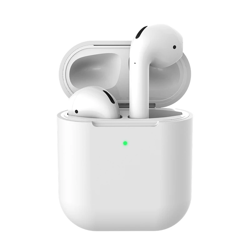 02 ТПУ силиконовый Bluetooth беспроводной чехол для наушников AirPods 2 поколения защитный чехол Аксессуары для кожи для Apple Airpods Box - Цвет: 02