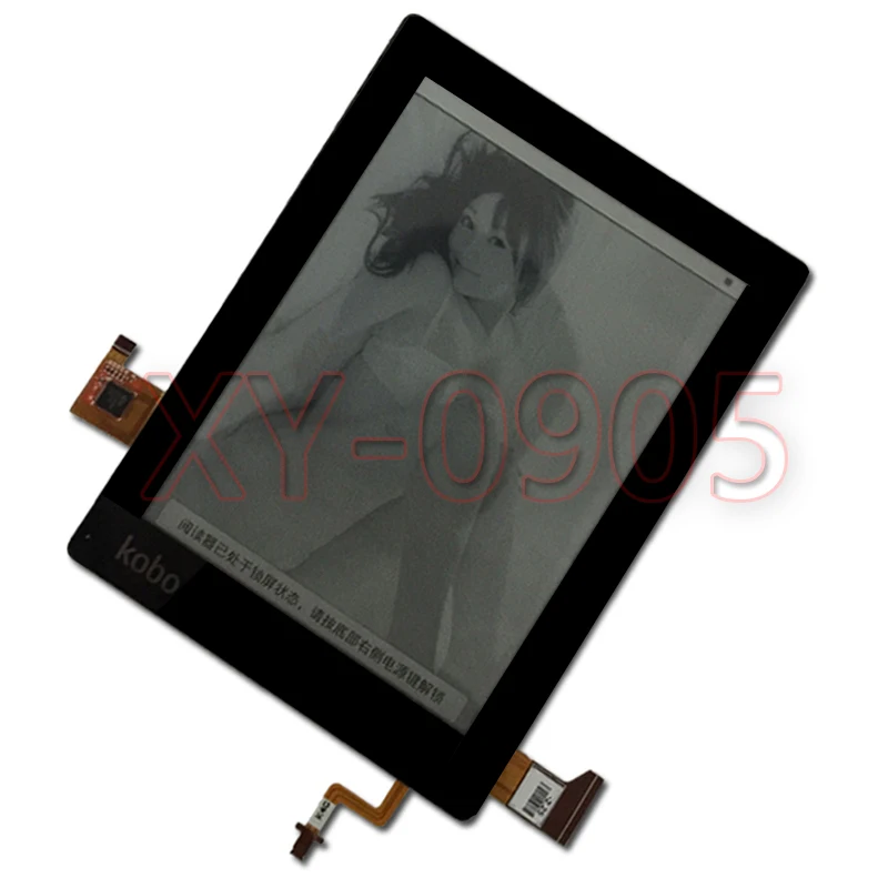 

100% Оригинальный 6-дюймовый e-ink ED060XH3 сенсорный экран с подсветкой E-ink для kobo aura(non HD) 6,0 дюймовый электронный ЖК-дисплей
