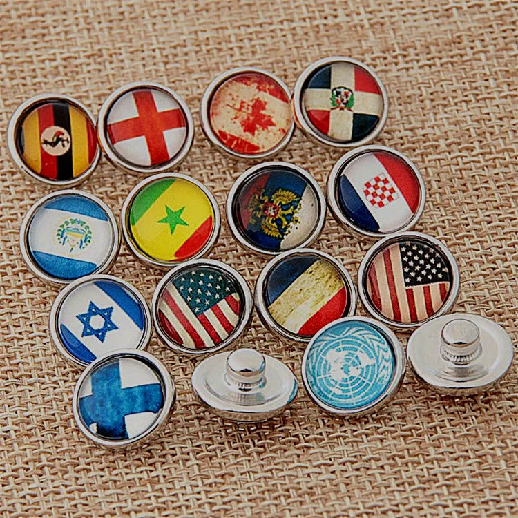 Стеклянные купольные кабошоны смешанных цветов 50 шт./лот аниме Анна и Эльза 12 мм