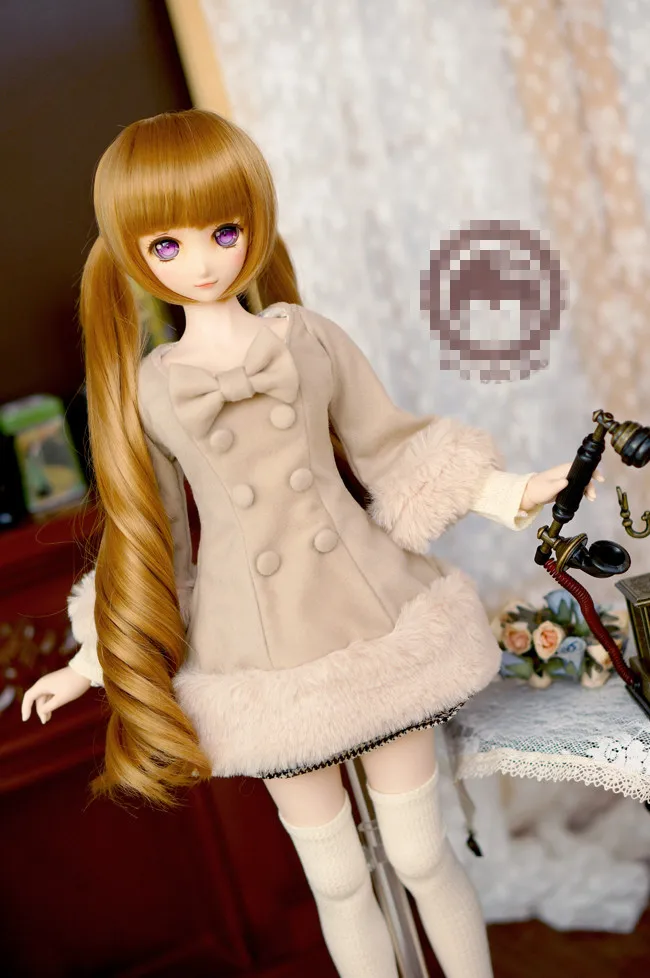 Красивое двубортное пальто для кукол BJD 1/3 CW19|doll clothes|for bjdbjd coat |