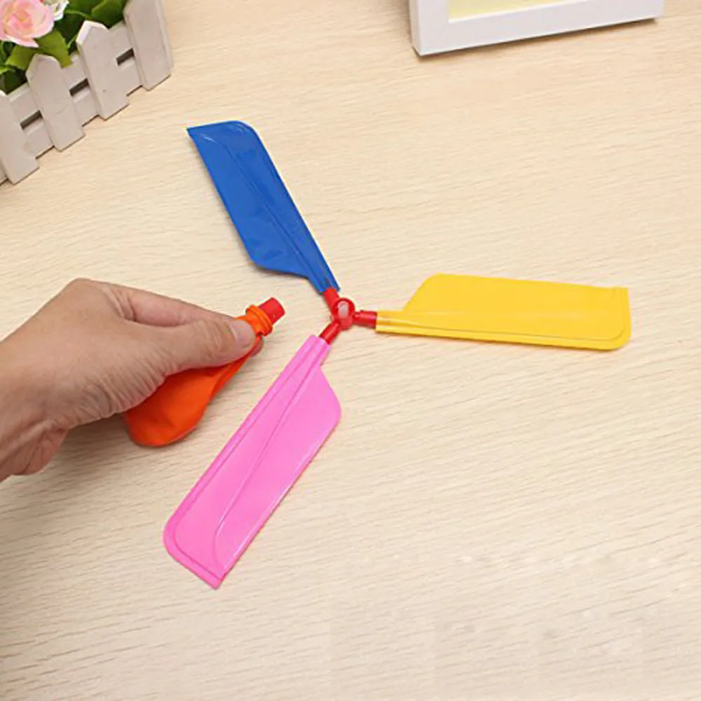 

Balloon Helicopter Flying Toy Child Birthday Xmas Party Bag Stocking Filler Gift