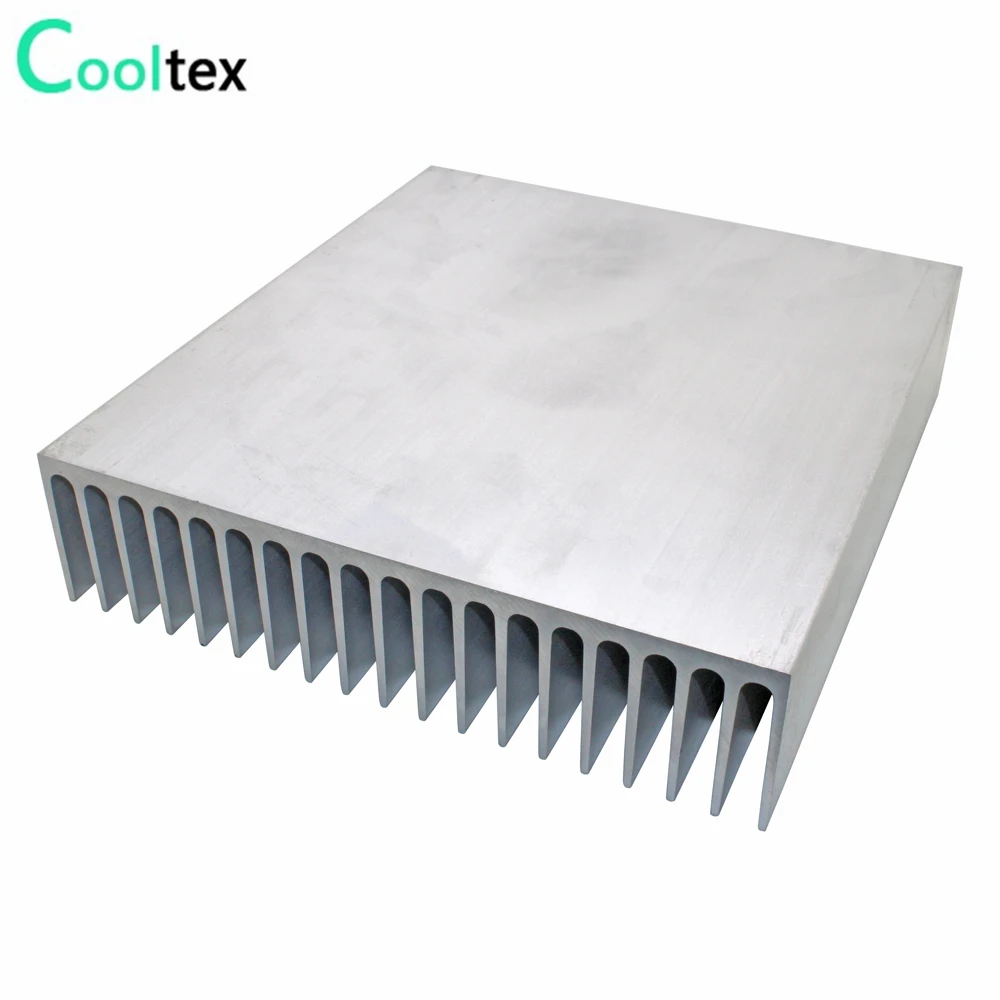 Мощный алюминиевый радиатор 200x182x44 5 мм DIY большой светодиодный для охлаждения