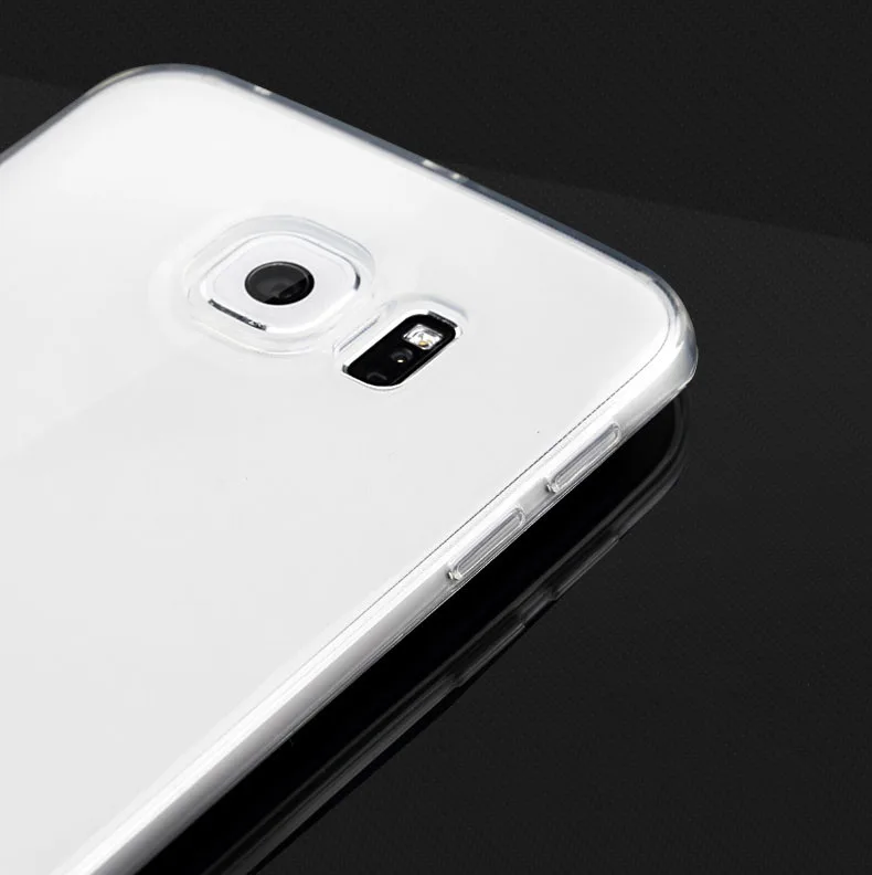 Прозрачный чехол для Samsung Galaxy Note 3 4 5 6 S3 S4 S5 S6 S7 edge C5 C7 E5 E7 мягкие ультра тонкие