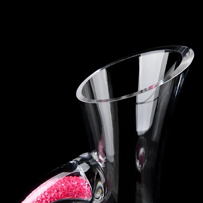 Eleton Европейская ручная работа без свинца хрустальный стеклянный Декантер для