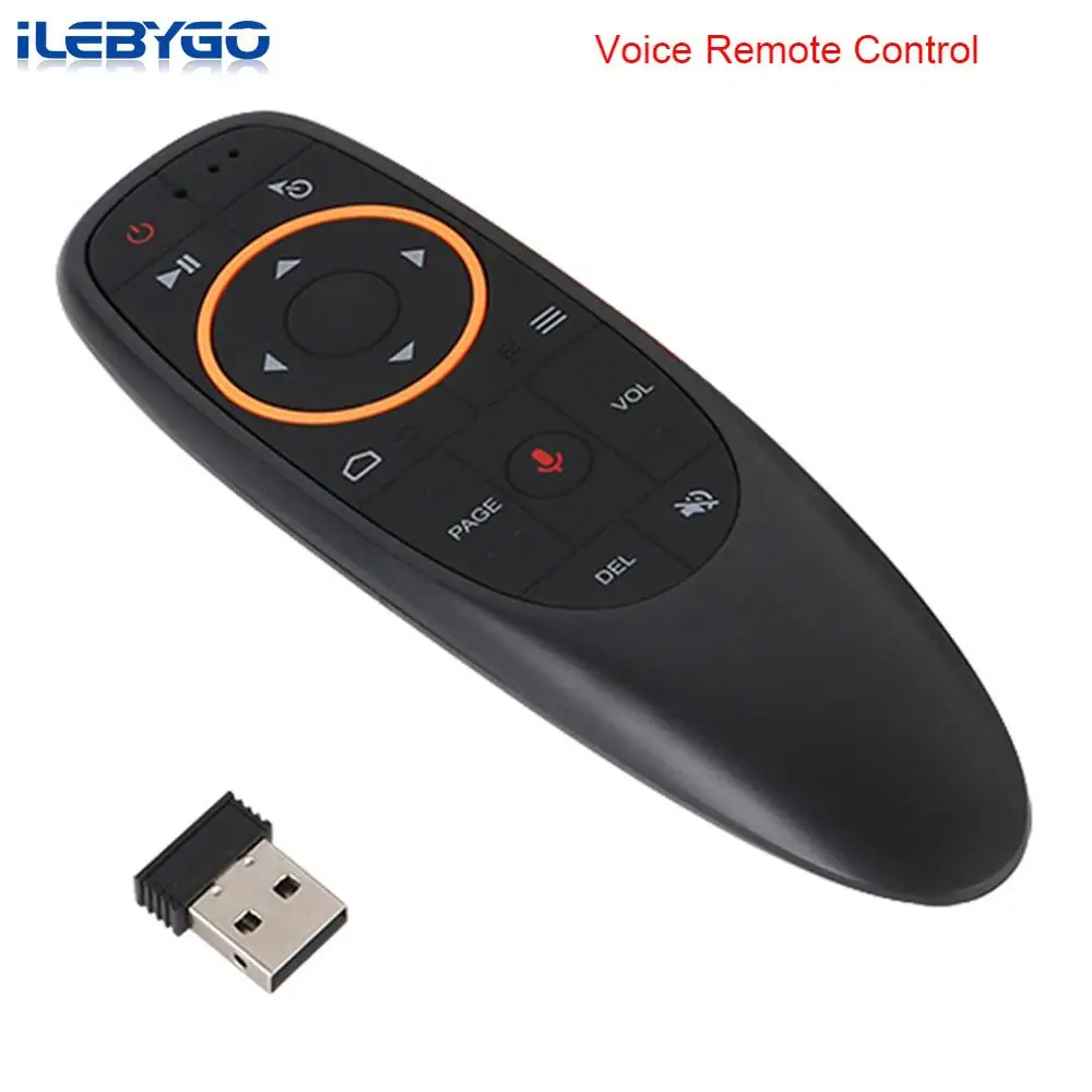 Ilebygo G10 воздушный приемник usb-мыши Голосовое управление с гиродатчик мини