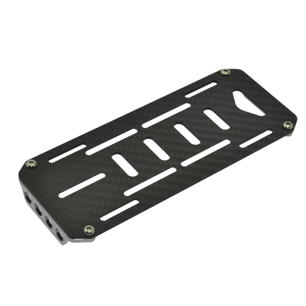 1/10 RC Гусеничный аккумулятор Монтажная пластина для осевого scx10 Tamiya CC01 F350 D90|mounting