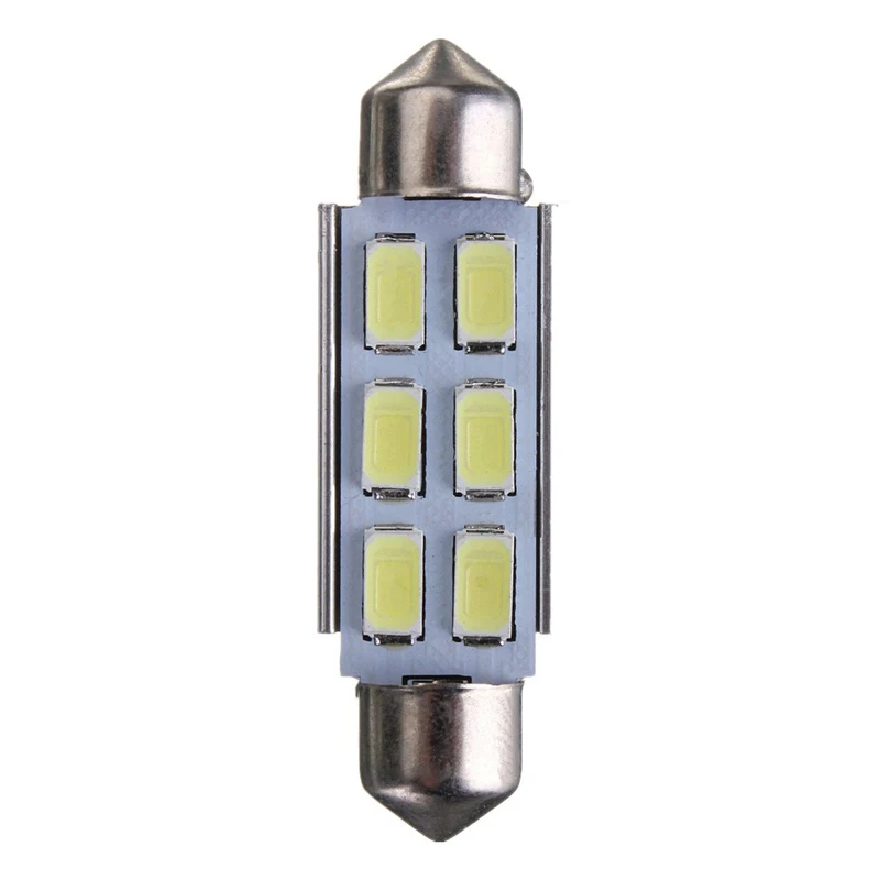 2 x белый Canbus 42 мм 5630 SMD 6 светодиодный светильник DC 12 V|Передние LED-фары для авто| |