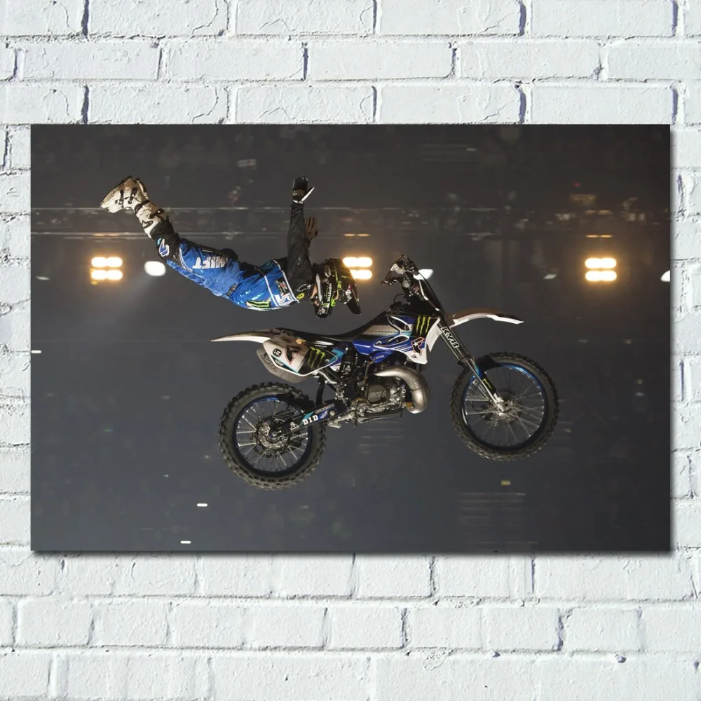 M Мотокросс moto bike экстремальных видов rbike обои настенный художественный постер