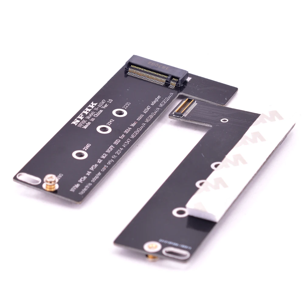 M ключ NVMe M.2 SSD для применения Mac Mini A1347 MEGEN2 MEGEM2 MEGEQ2 адаптер PCIe NGFF riser card