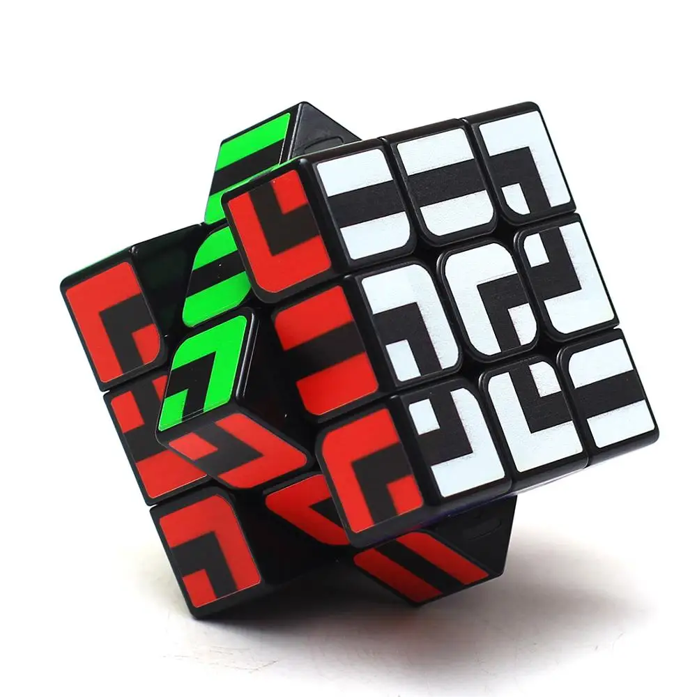 2019 Новое поступление Z-cube лабиринт тип 3x3x3 волшебный куб головоломка