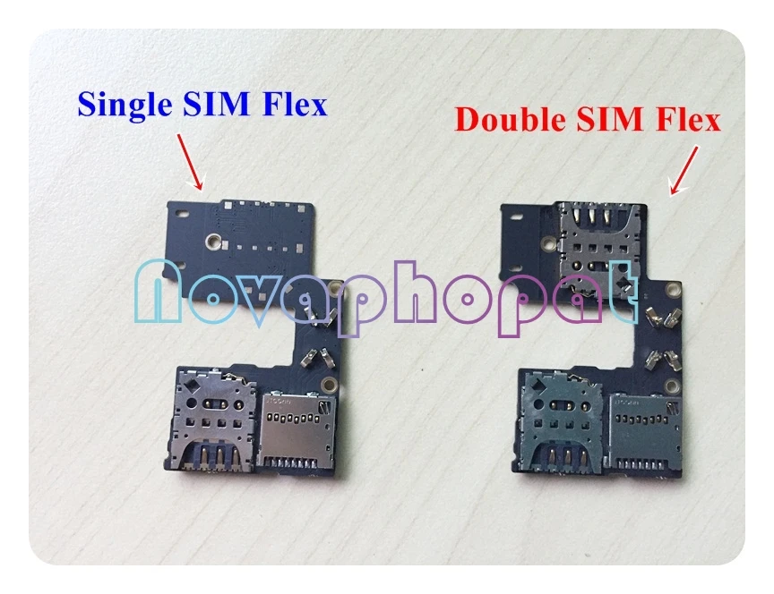 Novaphopat 10 шт./лот для Motorola G3 XT1540 XT1541 SIM SD кардридер лоток считыватель гибкий кабель
