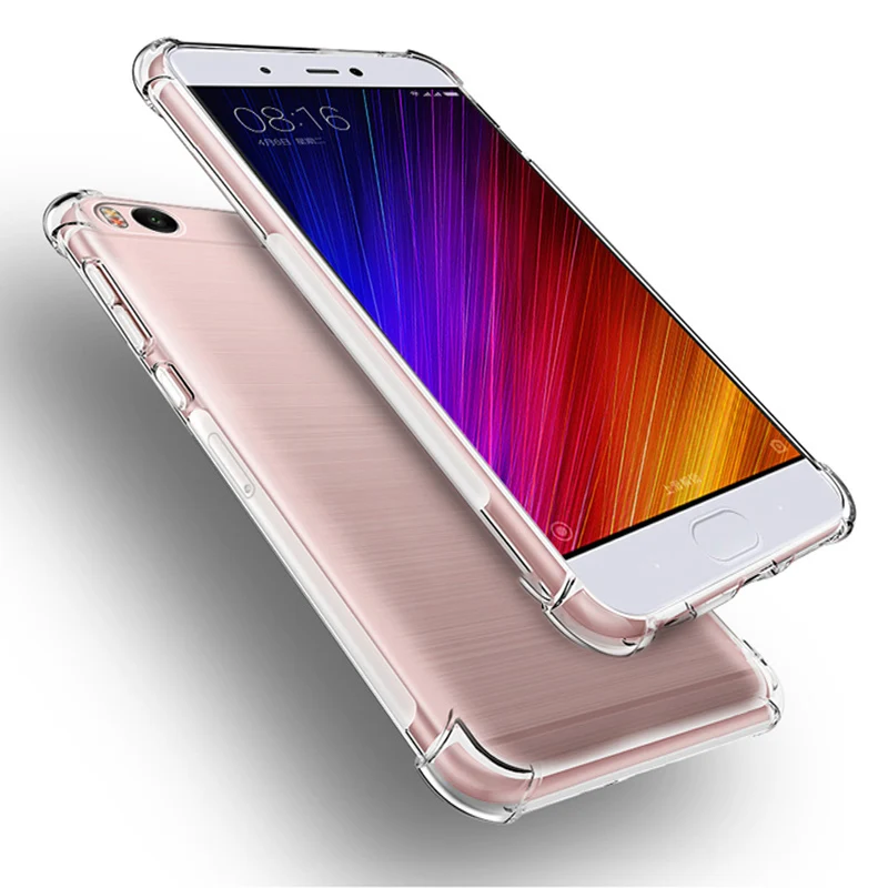 Coque для Xiaomi mi 5S чехол Capa мягкий прозрачный TPU подушка безопасности drop Cover чехлы для телефонов 5,15 ''для mi 5S 5 S mi 5S задняя крышка телефона
