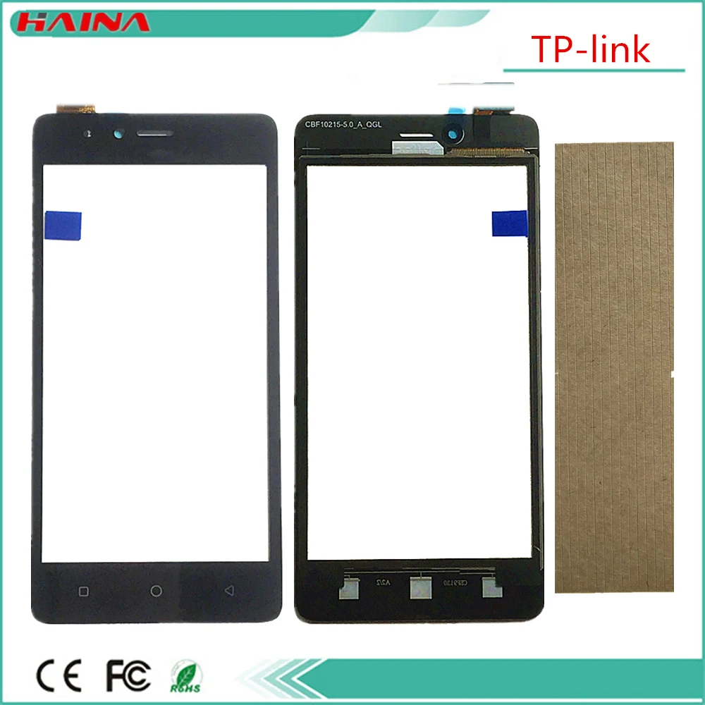 Черный сенсорный датчик whit для TP Link Neffos C5A TP703A стеклянная панель сенсорного