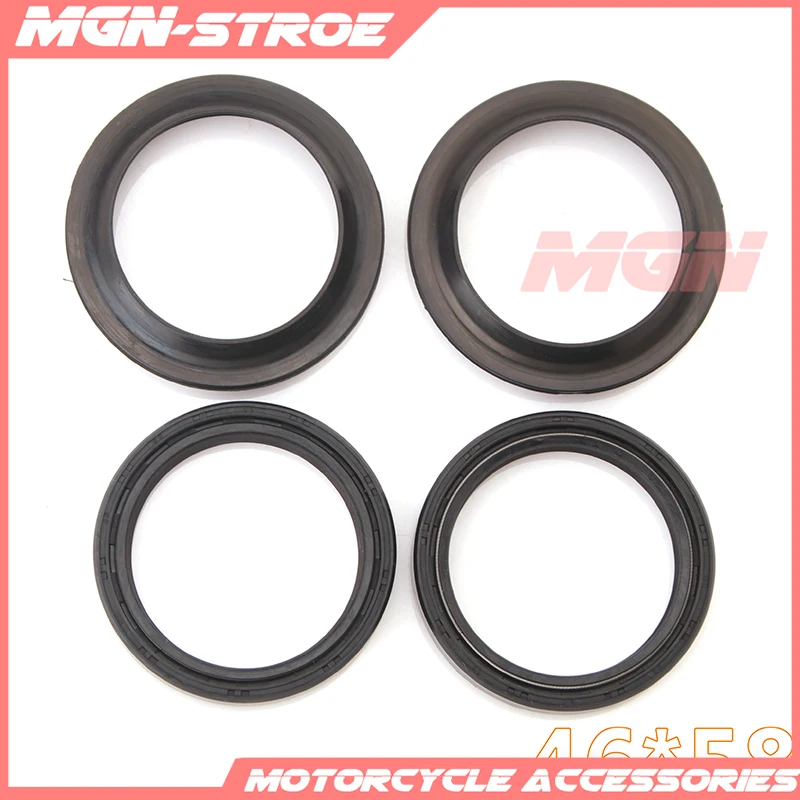 

46*58 Motorcycle Front Fork Damper oil seal Dust cover For FJR1300 ZX-6R 00-02 ZZR600 06-08 ZX-9R 98-03 XR650 99-06 GSX1400