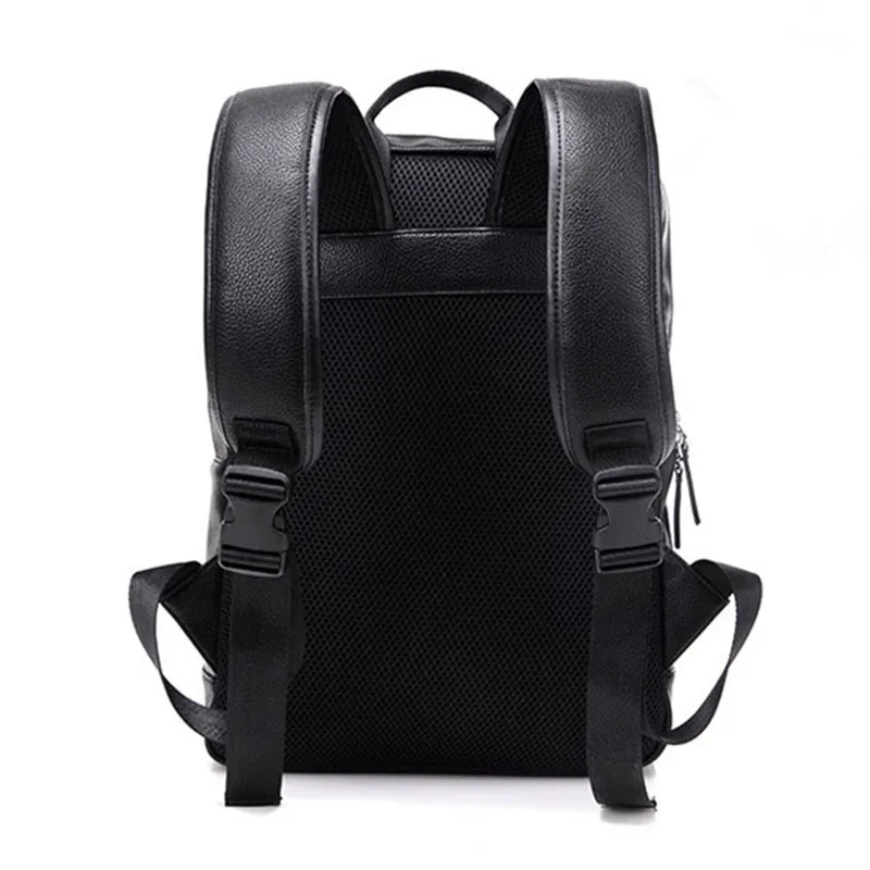 Мужской рюкзак из ПУ кожи на молнии | Багаж и сумки