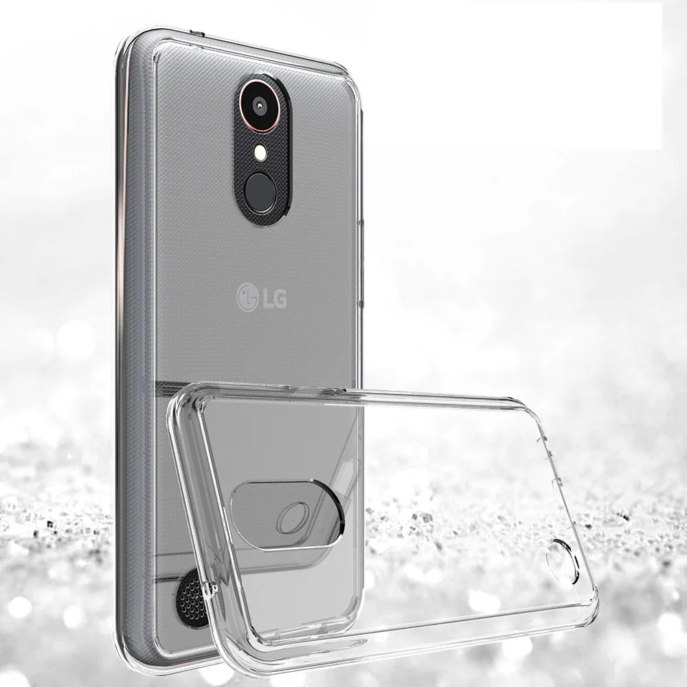 Тонкие мягкие жесткие акриловые задние чехлы из ТПУ для LG K20 Plus/K20 V/LV5/K10 (2017) @ |