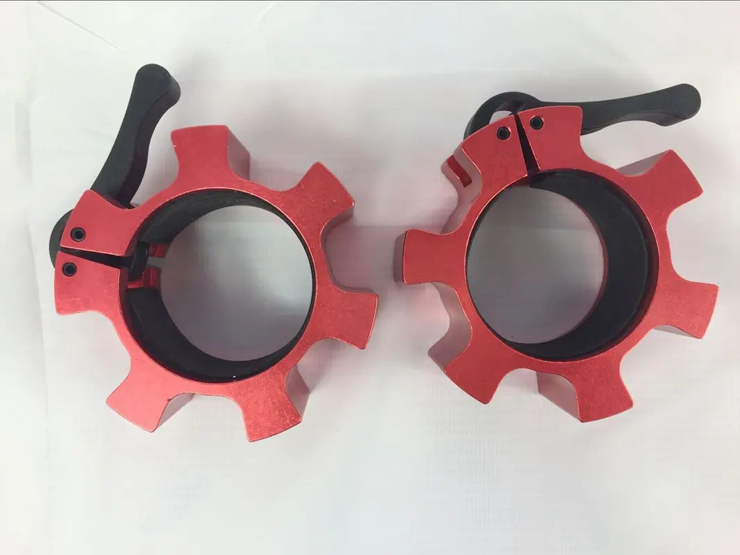 1 пара ворот штанги для кроссфита фитнеса и спортзала легкий алюминиевый замок