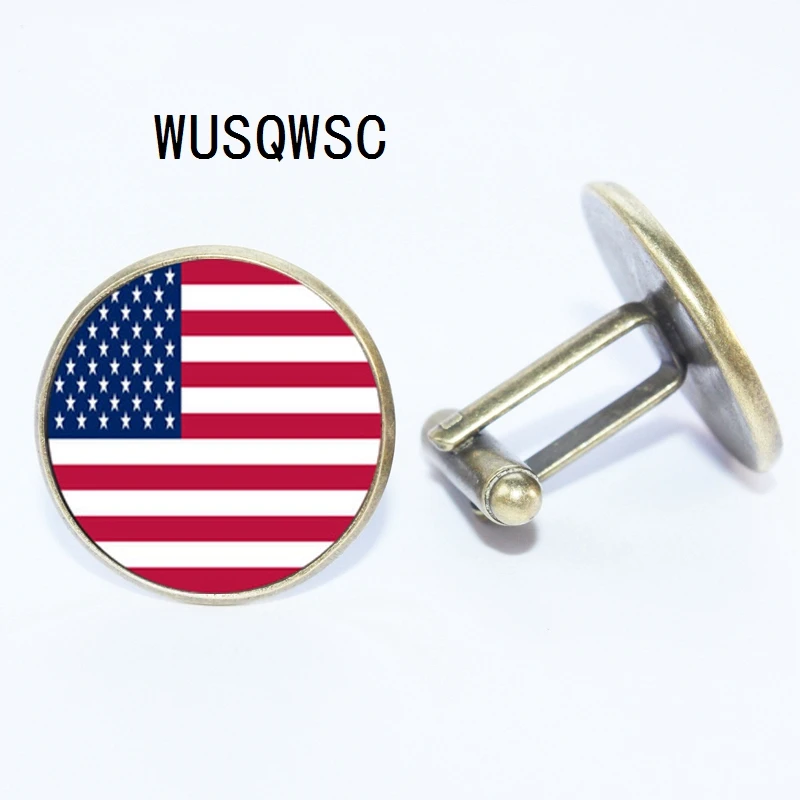 WUSQWSC американский флаг серебряные гантели Флаг США Близнецы мужские и женские