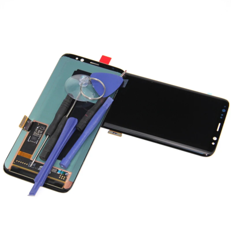 Черный S8 G950 lcd Замена для Samsung Galaxy G950F дисплей сенсорный экран дигитайзер +