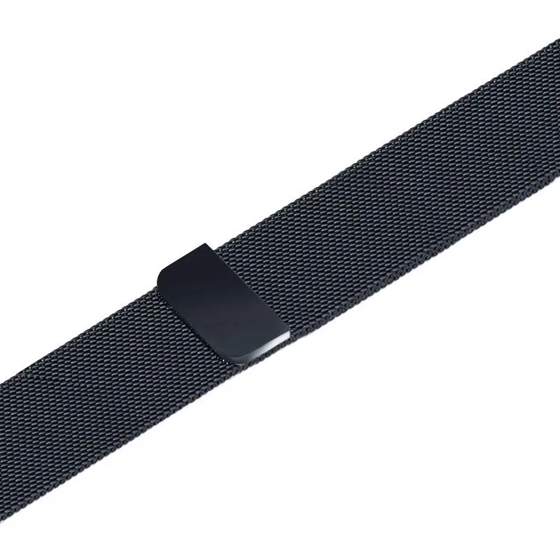 Space Grey Миланский Браслет-петля для Apple Watch серии 5 4 3 2 1 42 мм 38 мм ремешок для iwatch 40 мм Замена 44 мм браслет из нержавеющей стали - Цвет ремешка: Space Grey