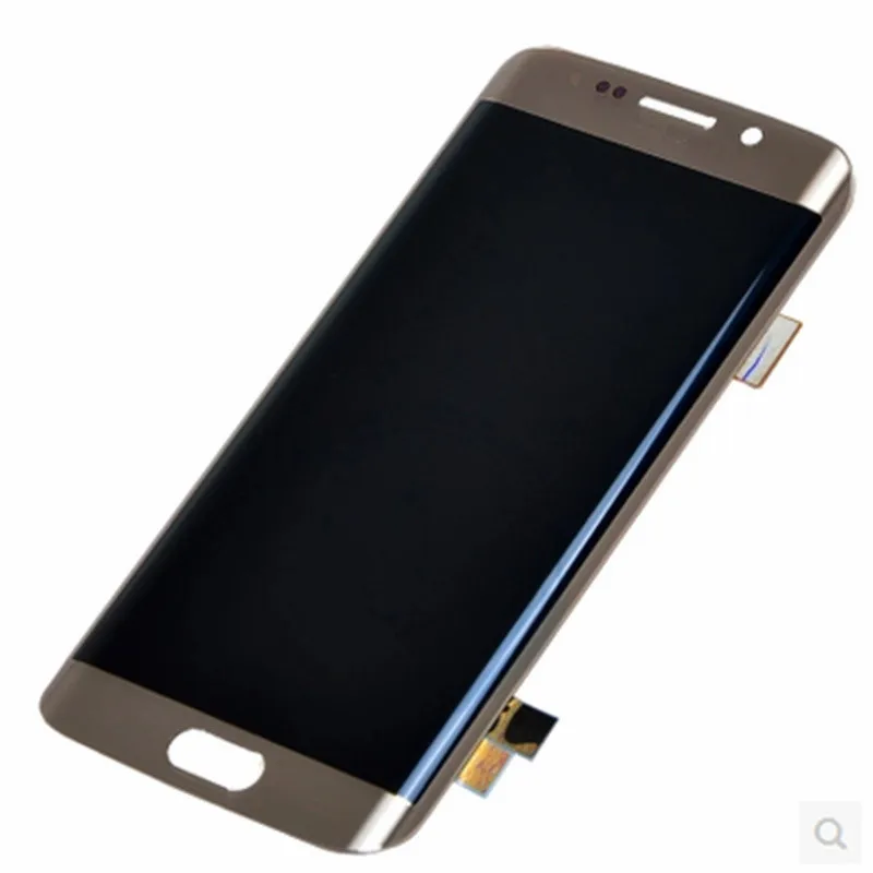 5 1 'для Samsung Galaxy S6 Edge ЖК-дисплей с сенсорным экраном дигитайзер + рамка SM-G925F G925P