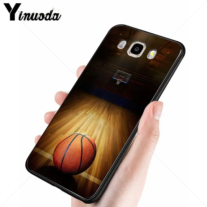 Yinuoda Баскетбол Спорт шаблон Мягкие аксессуары чехол для телефона Samsung Galaxy j4plus j6plus
