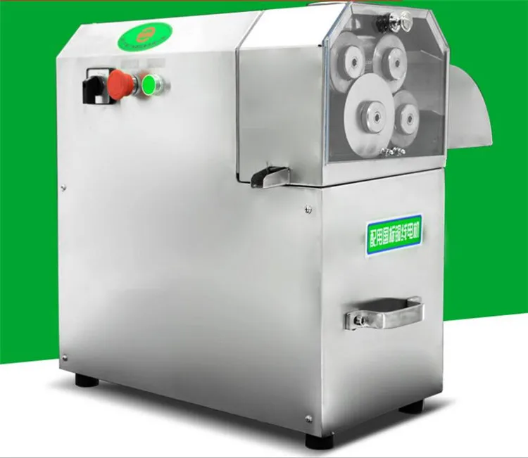 Большой выход 3 ролика/4 роллера опционально нержавеющая сталь электрическая соковыжималка для сахарного тростника машина сахарного тростника соковыжималка с высоким качеством