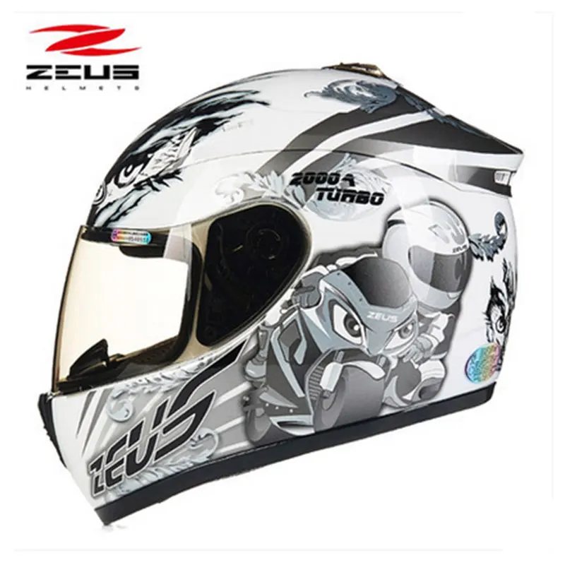 Мотоциклетный шлем из АБС пластика высококачественный защитный на все лицо