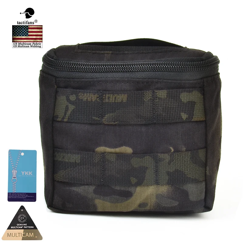 Tactifans MOLLE модуль скрытый перчатки из натуральной 500D Мультикам EDC облегченная