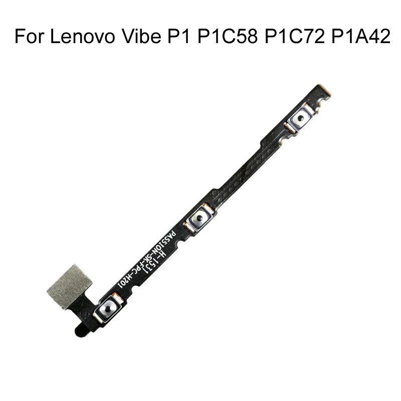 Кнопка питания iPartsBuy и громкости гибкий кабель для Lenovo Vibe S1 S1c50 S1a40/Vibe P1 P1C58 P1C72 P1A42/